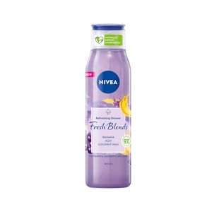 Nivea Fresh Blends Erfrischendes Duschgel Banane &amp; Acai &amp; Kokosnussmilch 300ml