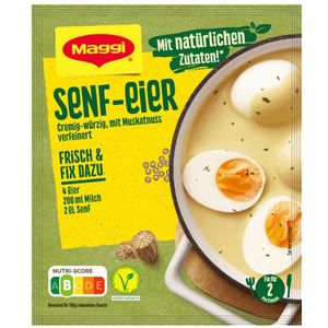 Maggi Fix für Senf Eier klassisch cremig würzige Senfsauce 43g