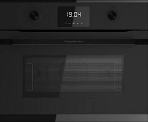 Küppersbusch MattBlack Design Linie. Kompakt Mikrowellen-Backofen mit ökotherm® und 8 Funktionen CBM6330.0KSM6