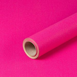 Geschenkpapier Pink und Limette, Geburtstagspapier, Kraftpapier, 0,80 x 10 m