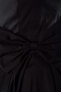 Vintage Rockabilly Kleid in schwarz Größe S