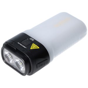 Latarka LED Nitecore LR70, łączy w sobie latarkę, latarnię kempingową i power bank w jednym, maks. jasność 3000 lumenów