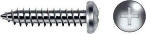 Krabice 500 šroubů s kulatou hlavou Křížová zapuštěná kulatá hlava CELO REF 7981 3,5x13mm ZINGUED