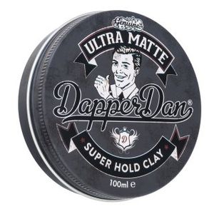 Dapper Dan Ultra Matte Super Hold Clay Modelliermasse für einen matten Effekt 100 ml