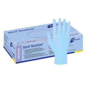 Meditrade Nitrile Next Gen | Rękawiczki nitrylowe | 100 sztuk | Rozmiar M