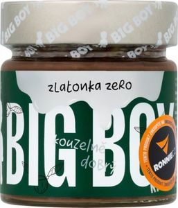 Big Boy Zlatonka Zero 220 g Zlatonka Zero (lieskový orech-kakao) / Ochutené orieškové maslá / Lieskovoorieškový krém s kakaom a vrstvou chrumkavých orieškov