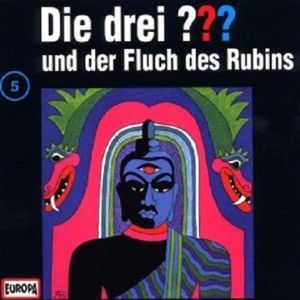 Die drei ??? 005 und der Fluch des Rubins (drei Fragezeichen). CD