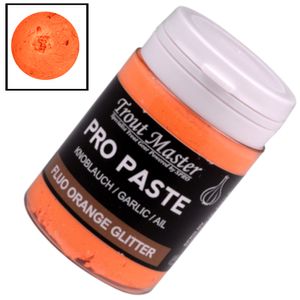 Spro Trout Master Pro Paste Forellenteig, Farbe:Fluo Orange Glitter