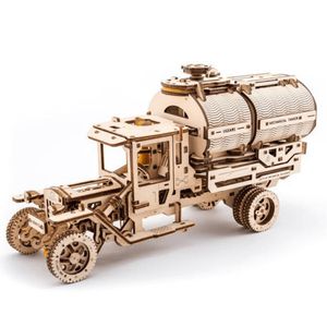 Ugears - Holz Modellbau Tanker Tankwagen 594 Teile