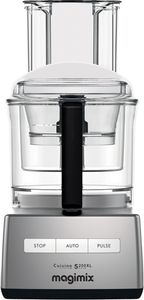Magimix Küchenmaschine Compact 5200 XL Chrom Matt + Würfel-Set