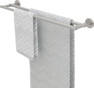 Handtuchreck TIGER Noon doppelt 60 cm Edelstahl gebürstet