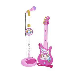 Kindergitarre Reig Mikrofon Rosa Disney Prinzessinnen