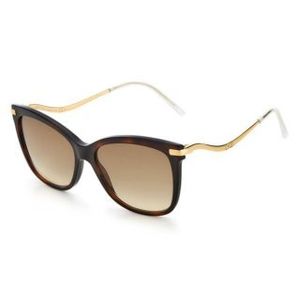 Jimmy Choo STEFF/S O2V GLITTER HAVANA 55/16/145 Dámske slnečné okuliare