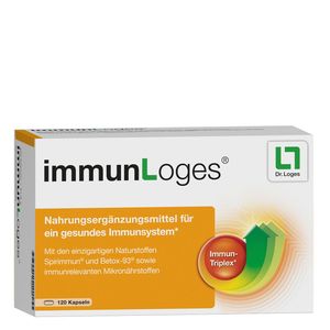 Dr. Loges immunLoges® Kapseln 120 Stk PZN-10986597 fürs Immunsystem, Vitamine MHD 14.09.2023