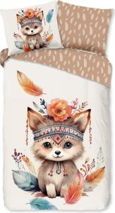 Good Morning Kinder Babyfuchs/Herbstthema Bettwäsche 140 X 200/220 cm 100% Baumwolle