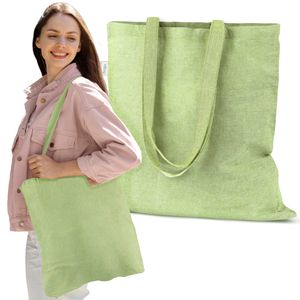 Baumwolltasche, Bio-Tasche für die Stadt / Einkaufen, DURABLE wiederverwendbare Tasche 38x42cm