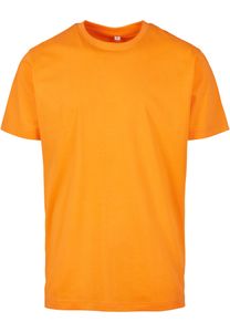 Pánske tričko s okrúhlym výstrihom BY004 Orange Paradise Orange 4XL