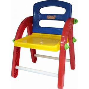 WADER Stuhl Kinderstuhl Sitzstuhl Hocker Kindermöbel Kunststoff zerlegbar 30 cm