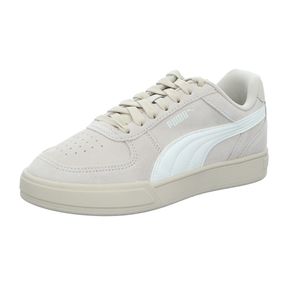 Puma Damen-Sneaker-Schnürhalbschuh Puma Caven Suede Beige, Farbe:beige/schlamm, UK Größe:6