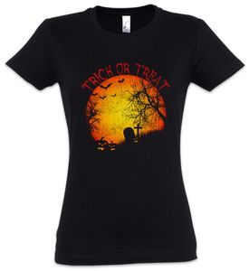 Urban Backwoods Trick Or Treat Damen T-Shirt, Größe:S