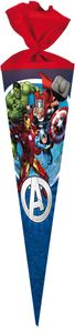 Nestler Schultüte 70 cm rund Filz Marvel Avengers