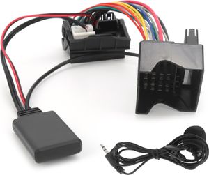 Auto Bluetooth 5.0 Aux -In -kabel -kabel -audio adaptér pre Citroen C2/ C3/ C4/ C5/ C6 s mikrofónom