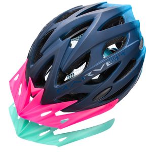 meteor Marven kask rowerowy mężczyźni kobiety dzieci kask MTB S 52-56 granatowy