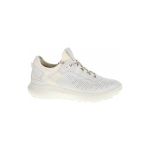 ECCO Damen Sneaker Sneaker Low Leder-/Textilkombination weiss 37