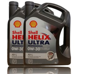 Shell Helix Ultra Professional AV-L  0W-30 2x 5 Liter