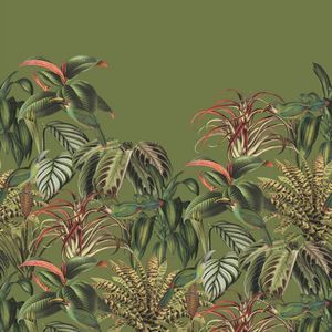 Fototapete Vlies 561388 Barbara Home Collection 3 Botanic grün 6-tlg. 300 x 300 cm Fototapete Vlies 561388 Barbara Home Collection 3 Botanic grün 6-tlg. 300 x 300 cm