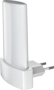 LEDVANCE Lampka nocna LED, oprawa do zastosowań wewnętrznych, czujnik dzień/noc, ciepła biel, 60,0 mm x 60,0 mm x 90,0 mm, LUNETTA Shine