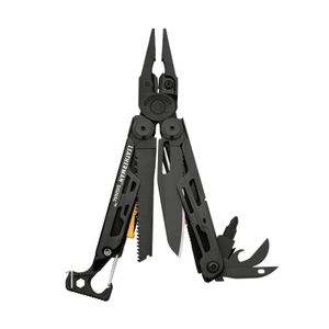 Leatherman Signal Multitool – 19 Funktionen – Schwarz – Camping