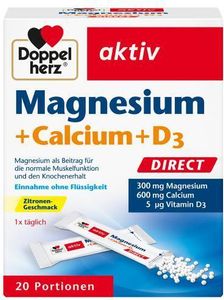 Doppelherz Magnesium+Calcium+D3 Direct Pellets 20 ks
