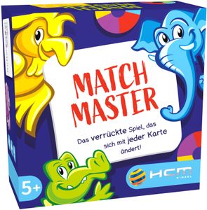 HCM55163 - Match Master - Kartenspiel, 2-6 Spieler, ab 5 Jahren (DE-Ausgabe)