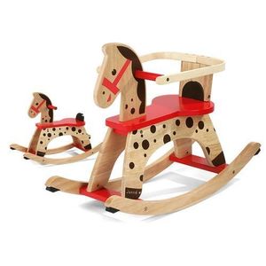 Janod J05984 Schaukelpferd Aus Holz Beige 1-3 Years Beige 1-3 Years