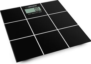 Esperanza EBS004 Personenwaage Rechteck Schwarz Elektronische Personenwaage