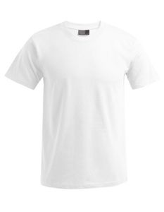 Basic T-Shirt Herren, Weiß, XL