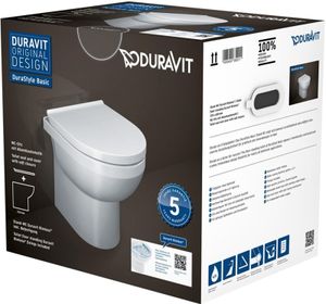 Duravit Duravit No.1 WC-Set bodenstehend 510x386x465 mm , 41840900A1