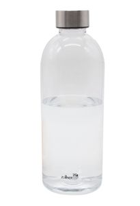 Trinkflasche, 1000 ml, transparent, mit Schraubverschluß