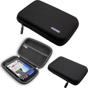 caseroxx GPS Navigationsgeräte-Tasche Navi Hülle für Ihr GPS Gerät Garmin DriveSmart 76 GPS-Tasche mit Reissverschluss und Gummizug