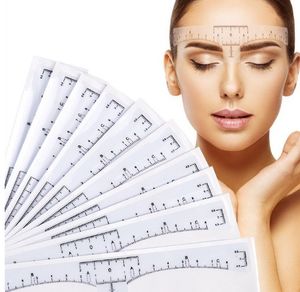 10X Microblading Augenbrauen-Schablone 10 Vorlagen perfekte Form 10 Stück