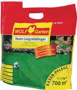 Wolf Garten Rasen Langzeitdünger LD 700 A bis 70 Tage für 700m²