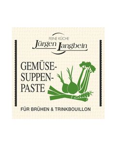 Gemüse-Suppenpaste von Jürgen Langbein, 50g