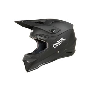 O'NEAL Kinder Motocross Helm 1SRS Solid , Schwarz, XL