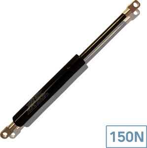 Gasdruckfeder mit Augenaufnahme Länge-210mm Hub-58mm Kraft-150N Ersatz Liftomat Gasdruckdämpfer Gasfeder