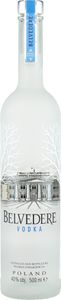 Vodka Belvedere Pure 0,5L | Vodka |500 ml | 40% Alkohol | Belvedere | Geschenkidee | 18+