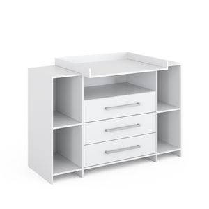 Vicco  Oskar, 143 x 100 cm XL with drawers, White