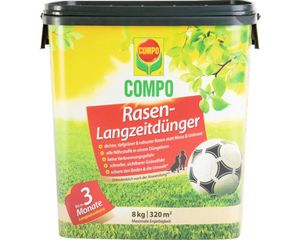 COMPO Rasen-Langzeitdünger 8 kg für 320 m²