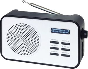 Terris DR 273 DAB+ Digital Radio Küchen Radio Tragbar FM mit Wecker + LCD Display