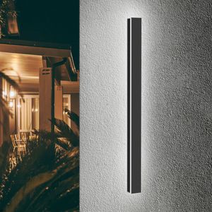TolleTour LED Wandleuchte Wandbeleuchtung Innen Außen Flurlampe Wandlampe Wandstrahler 100cm 21W Kaltweiß